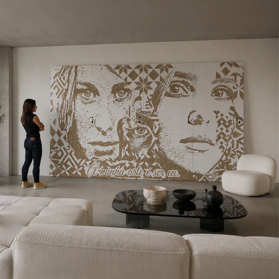 Mon art, c'est d'être moi